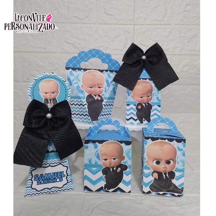 Kit Personalizados poderoso chefinho/ Mimos de Aniversário Lembrancinhas Caixinhas Personalizadas