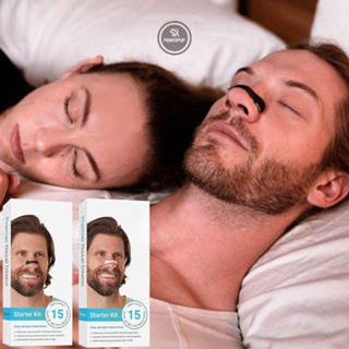 Clipe Nasal Expansor Respiratório C/15 Pares de Adesivos Nasais Magnéticos p/ Melhorar a Respiração em Oferta na Shopee