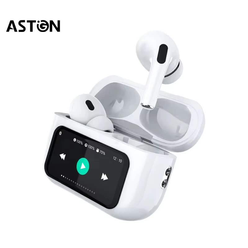 AirPods 3 fone de ouvido Bluetooth ANC microfone de quatro vias TWS com tela sensível ao toque