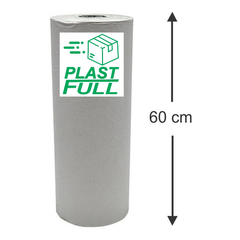 Bobina Papel Jornal 60 CM x 100 Mts - Embalar Proteger Rechear Caixas Envelopamento