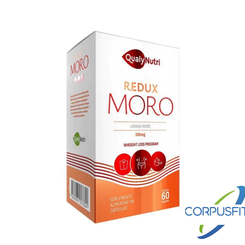 Moro Redux 500Mg 60 Cápuslas Laranja Moro Qualynutri em Oferta na Shopee