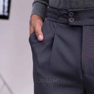 Calça Alfaiataria Masculina Padronada com Pregas Ajustável com Elastico Social Premium Lycra em Oferta na Shopee