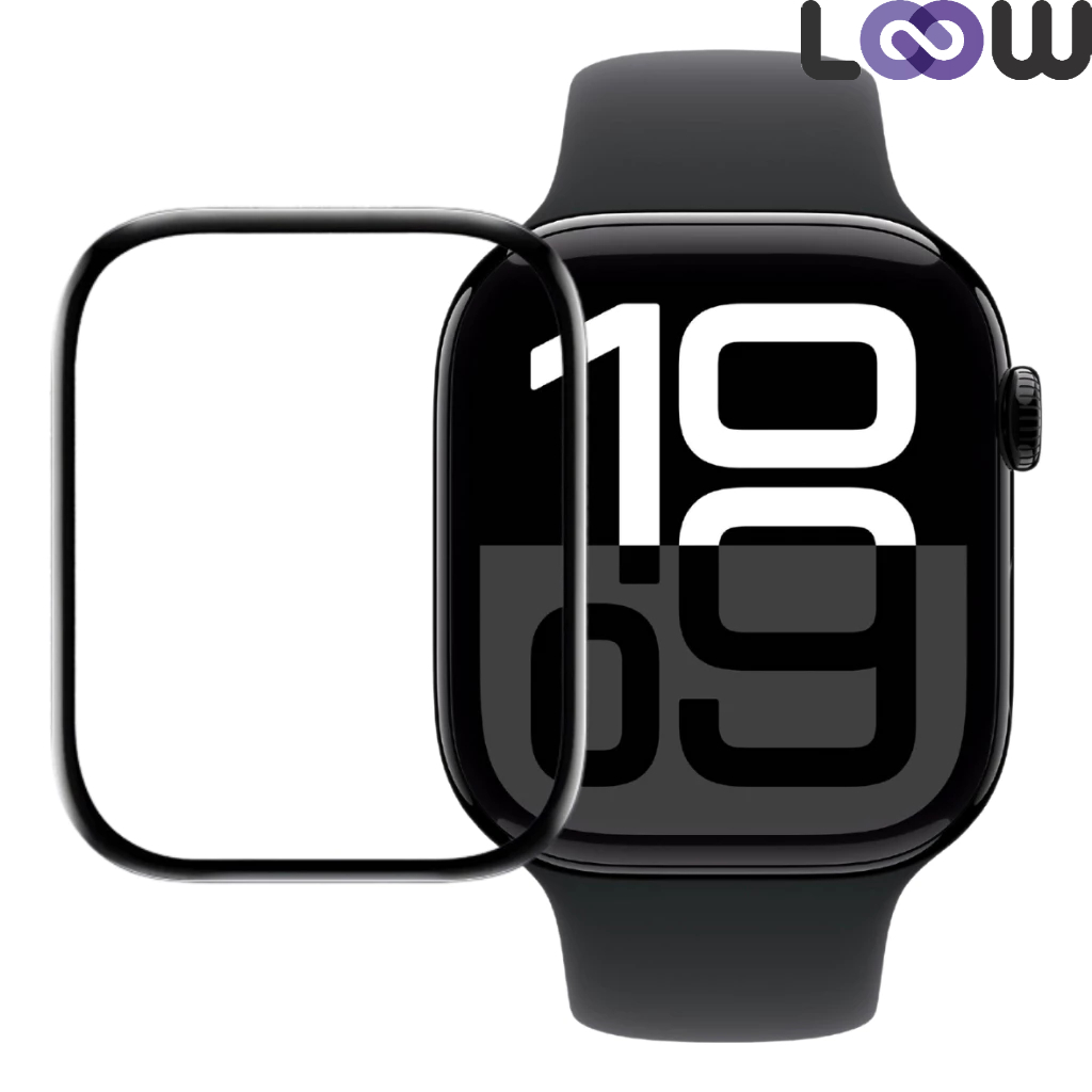 Película Para Apple Watch Series 10 Series 11 46mm 42mm 9d Cerâmica Protetora de