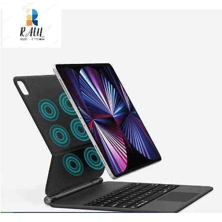 Capa Teclado Magic Keyboard Para iPad Pro 11/Air 4/5ª 10.9/Air6ª11/13(2024)iPad 