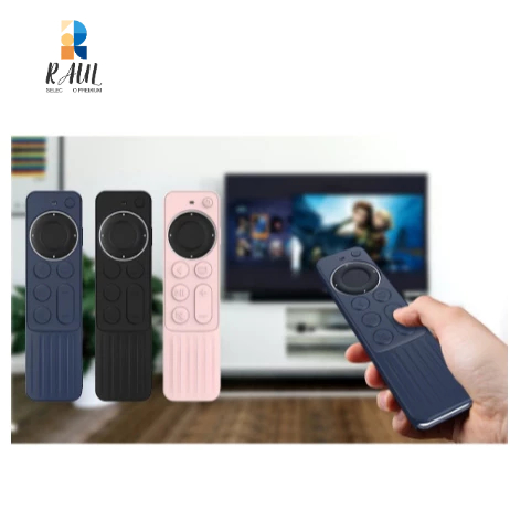 Capa para controle TV Remote Control Silicone Protetor De Listras Antideslizante E Antiqueda Protetora
