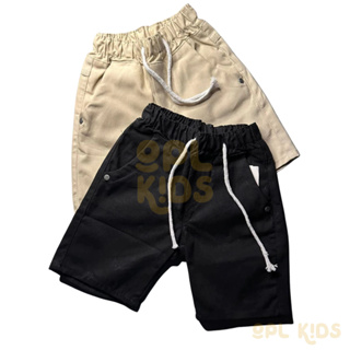 Bermuda Elástico Sarja Juvenil Menino Color Masculina em Oferta na Shopee