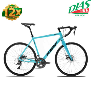 Bicicleta Speed/Gravel Road Aro 700 KSW Grupo GTA Z9 2x9V STI 18 Marchas em Oferta na Shopee