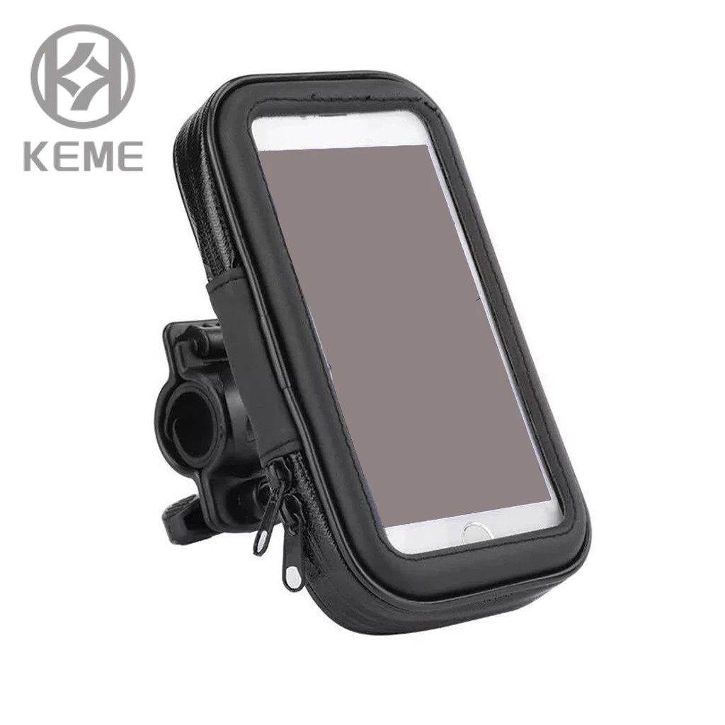 Bolsa Prova D'agua Capa Com Suporte P/ Gps Celular Moto Bike 5.5/6.5 polegadas em Oferta na Shopee