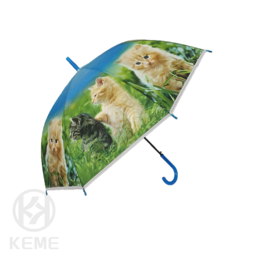 Guarda Chuva Estampa Pet Gato: Abertura Automática
