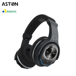 Astgn X Basike Fone de ouvido Bluetooth sem fio montado na cabeça com microfone integrado