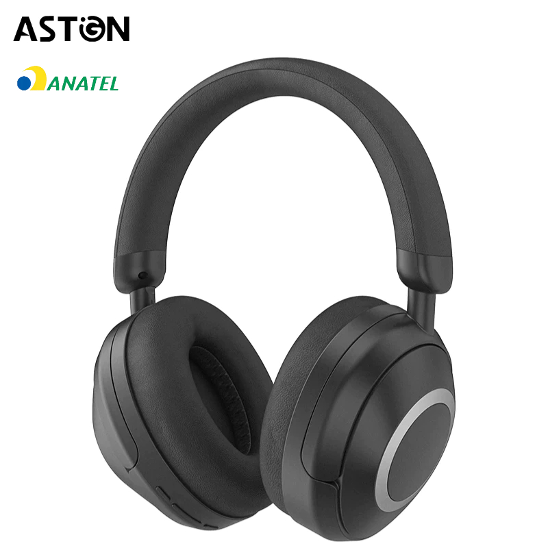 Astgn X Basike  Fone de ouvido Bluetooth montado na cabeça com efeito de som HIFI ANC redução de em Oferta na Shopee