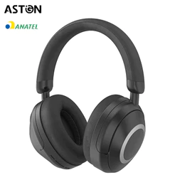 Astgn X Basike Fone de ouvido Bluetooth montado na cabeça com efeito de som HIFI ANC redução de