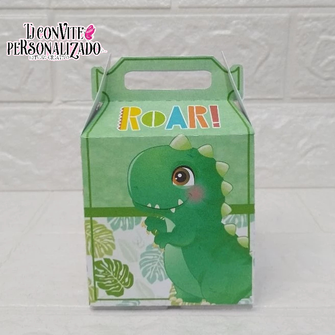 Caixa Maleta Personalizada  dinossauro baby/ Mimos de Festa Aniversário Lembrancinhas Caixinhas Personalizados