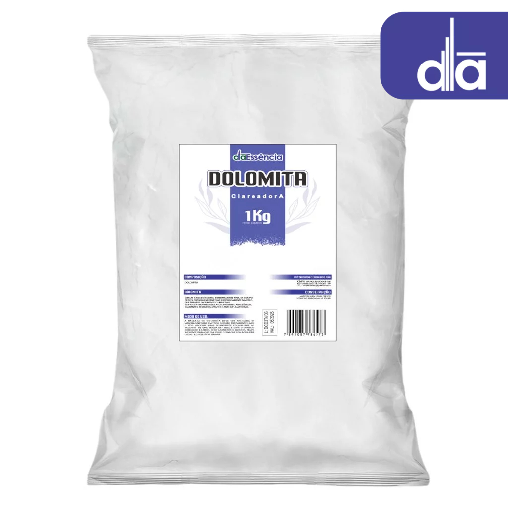 Dolomita Em Pó Clareadora Manchas 1kg Daessência