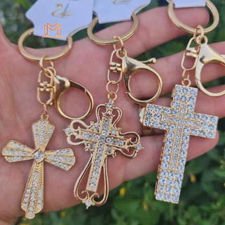 Chaveiro Crucifixo Strass com Mosquete Metal - PROMOÇÃO em Oferta na Shopee