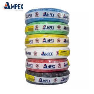 Fio Elétrico Cabo Flexível 6mm Rolo de 100m – Certificado INMETRO | Anti-chamas | Ampex em Oferta na Shopee