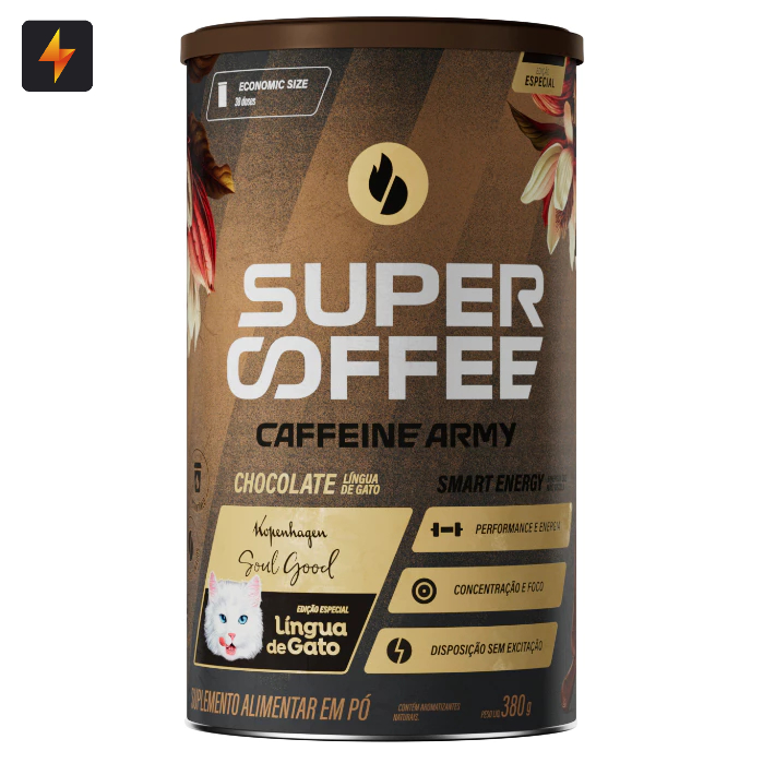 Supercoffee Caffeine Army 380g Original - Envio em 24h úteis