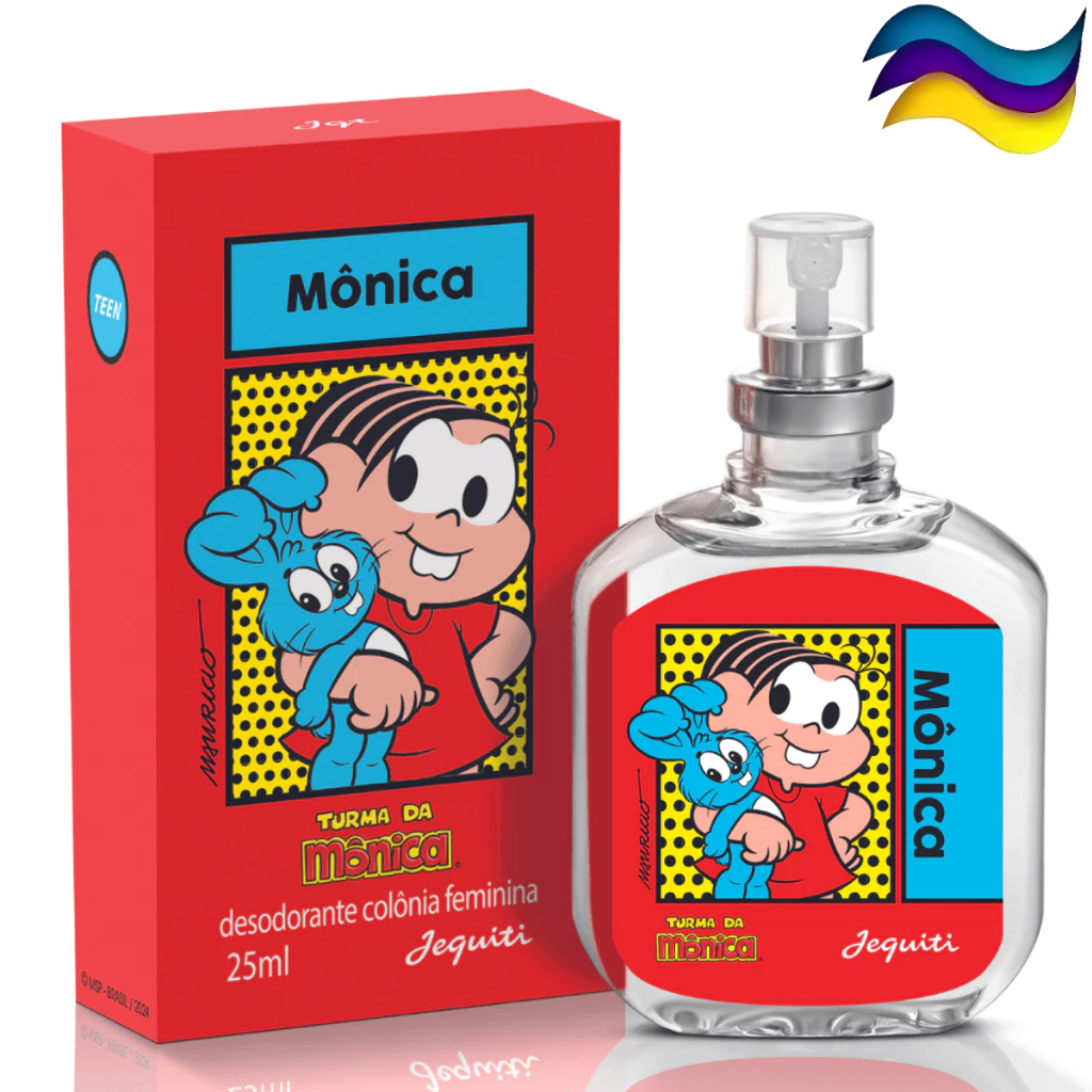 Perfume Mônica Desodorante Colônia Jequiti 25 ml - Turma da Mônica