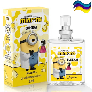 Perfume Minions Eureka Meu Malvado Favorito Desodorante Colônia Jequiti 25 ml - Cítrico Vibrante em Oferta na Shopee