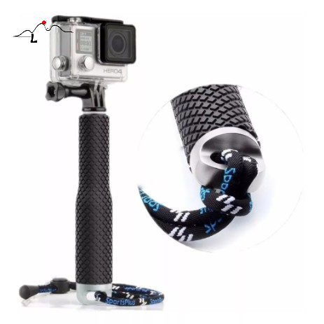 Bastão Retrátil Prova Dágua Reach Gopro Hero  Go Pro em Oferta na Shopee