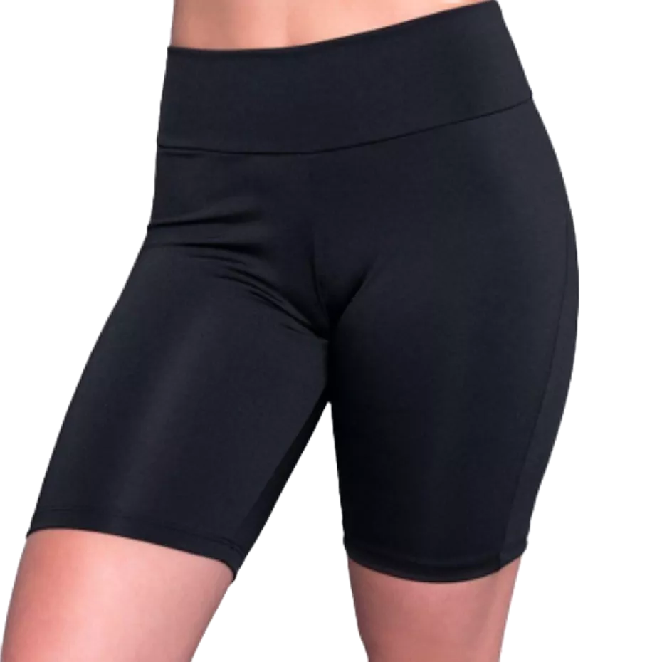 Bermuda Legging Meia Coxa Ciclista Suflex, Lycra, Cós Alto, Modeladora, Academia Fitness, Ginástica em Oferta na Shopee