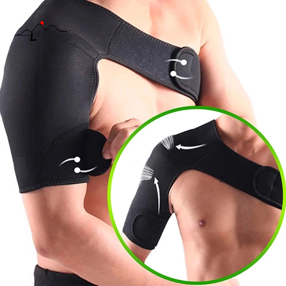 Ombreira Protetor Suporte de Ombro e Clavícula Neoprene Treino Academia Lesões em Oferta na Shopee