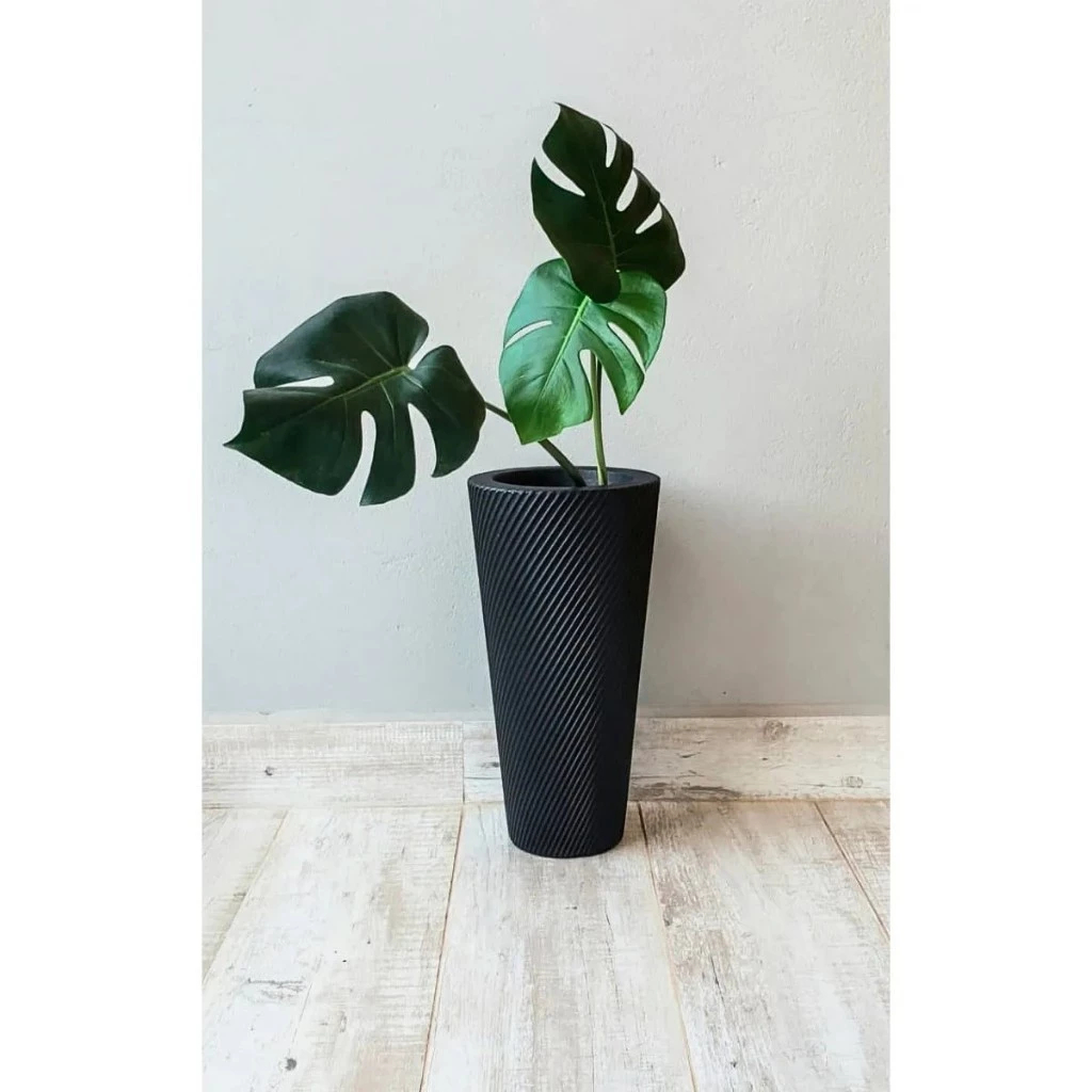 Vaso Decorativo Pilao Vite Cone Grande Vougue