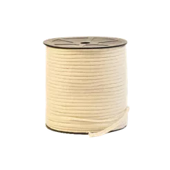 Fio Náutico Premium 100% POLIÉSTER 5 mm crochê, tricô, macramê/ Off White 29661
