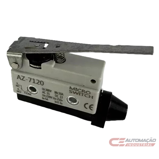 Fim de Curso IP65 Micro Switch Alavanca Longa AZ-7120 Industrial