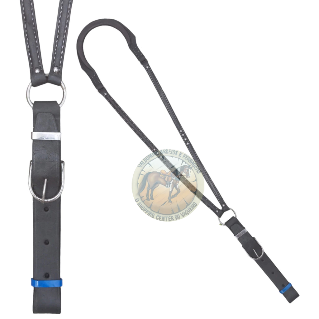 Rabicho Para Sela Vaquejada Montaria calvagada preta em Oferta na Shopee