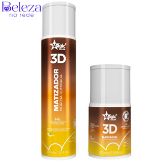 Matizador Magic Color 3D Morena Iluminada Mel - Efeito Loiro Médio Dourado Escolha o Seu em Oferta na Shopee
