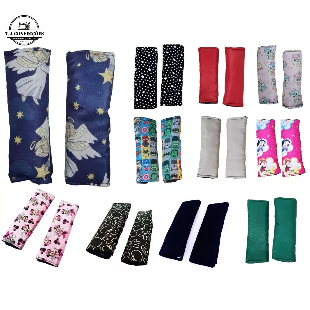 Protetor De Cinto De Segurança Bebe Conforto E Cadeirinha Infantil Duplo