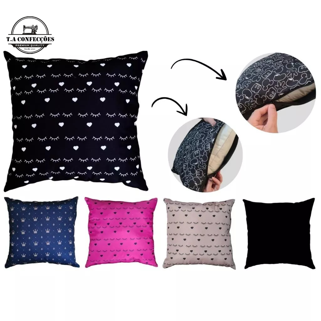 Almofada Com Ziper Para Assento Cadeirinha ou bebe conforto infantil