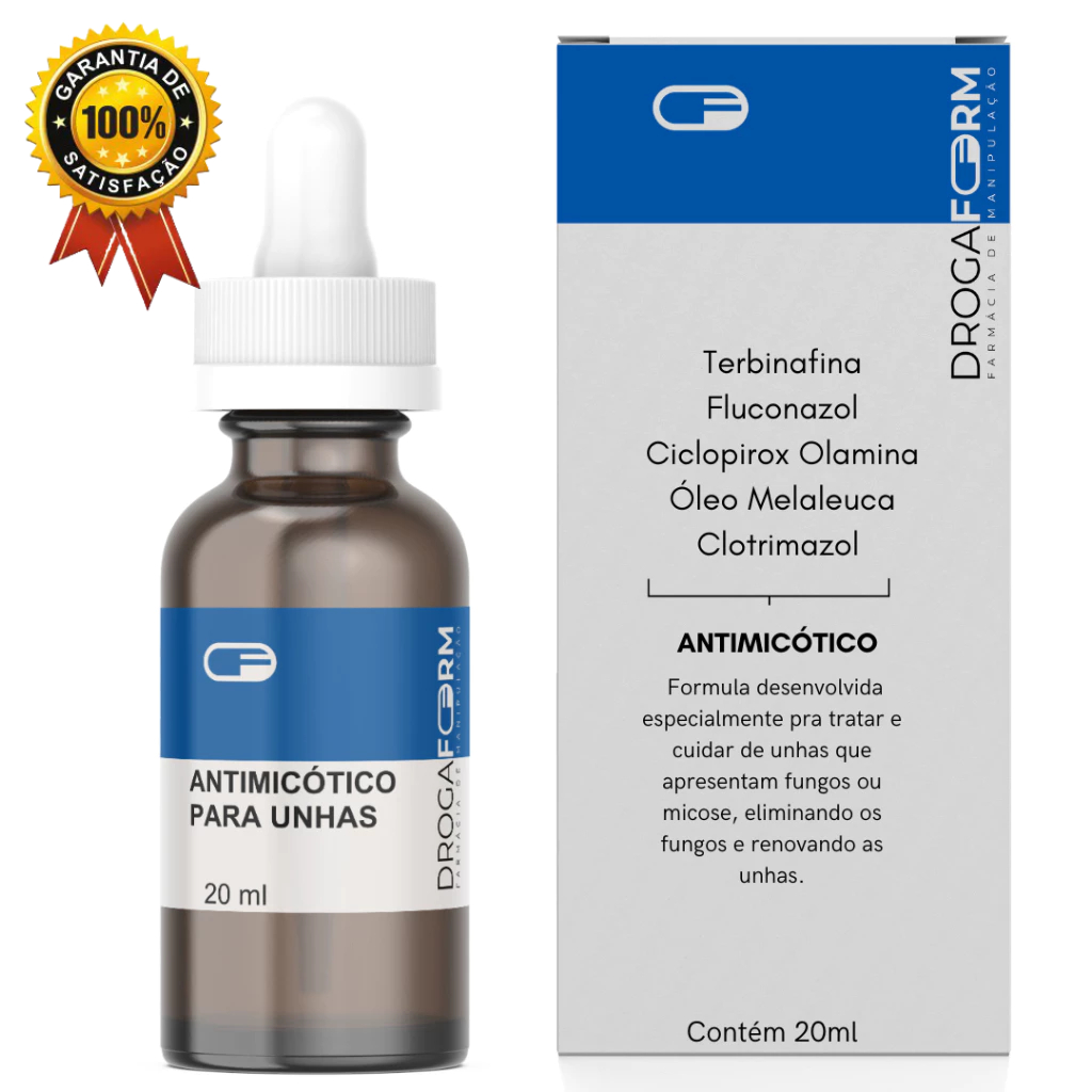 Solução Antimicótico Forte Para Unhas 20 ML (antifungico Completo) em Oferta na Shopee