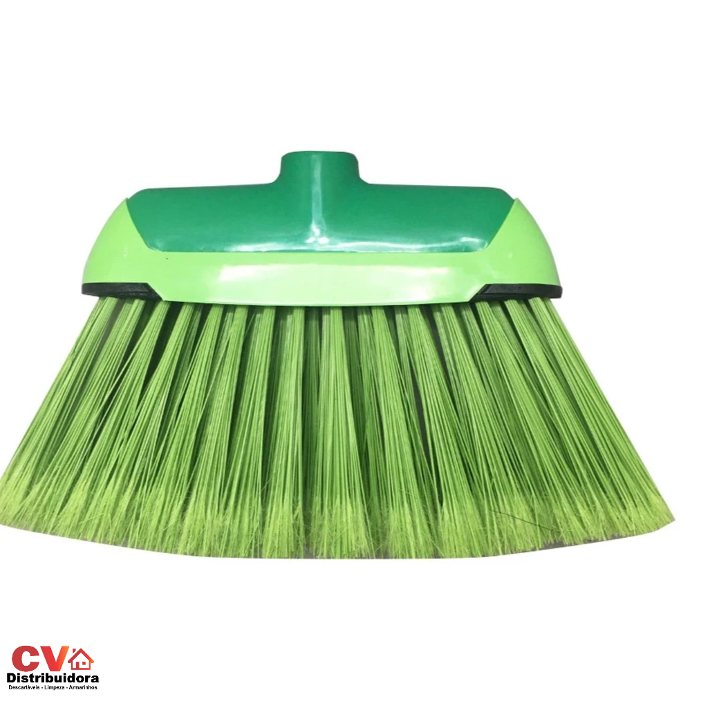 Vassoura Dama Clean Cerdas Macias Sem Cabo