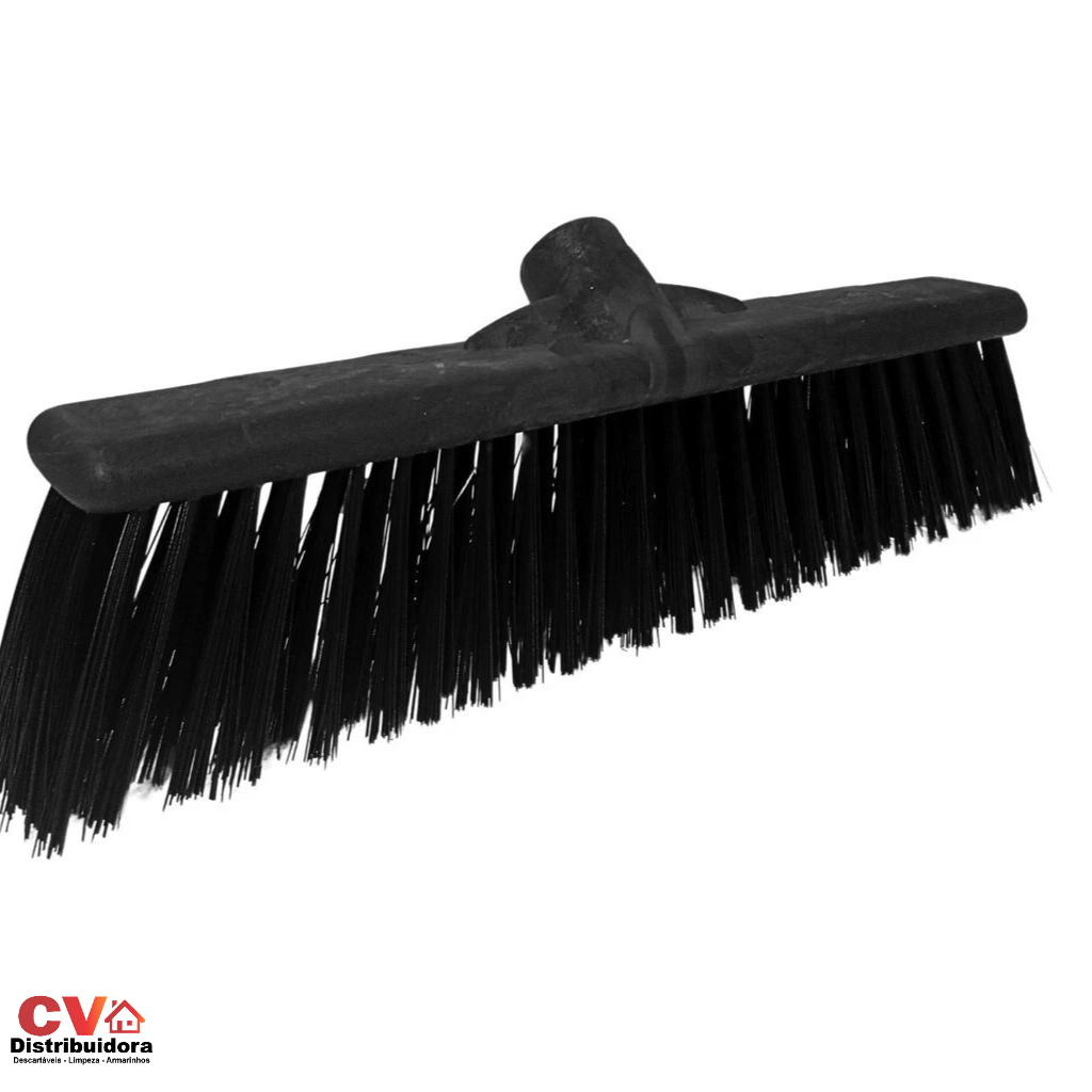 Vassoura Gari Limpeza Casa 40cm Resistente Eficaz Sem Cabo Unidade