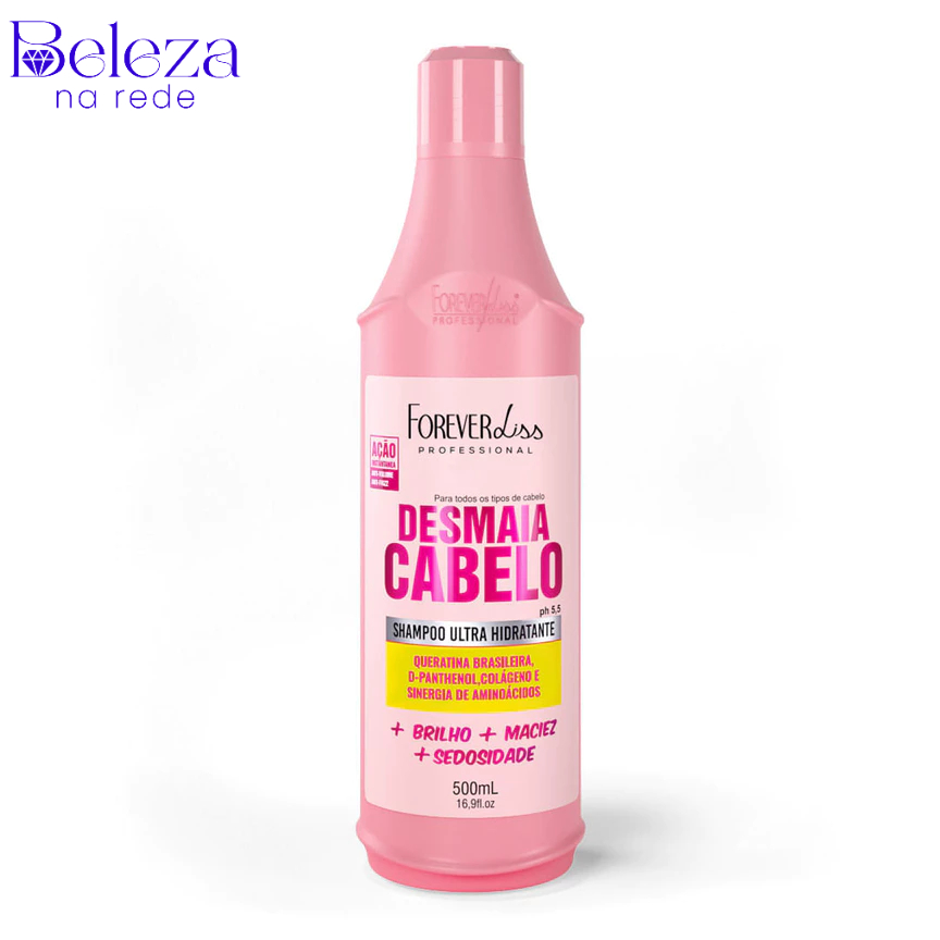 Forever Liss Shampoo Desmaia Cabelo 500ml