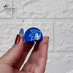 Forminhas para Brigadeiro Doces Festa Aniversário Personalizada Sonic
