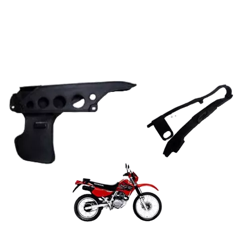 Protetor Corrente + Guia Corrente Transmissão Moto Xr 200