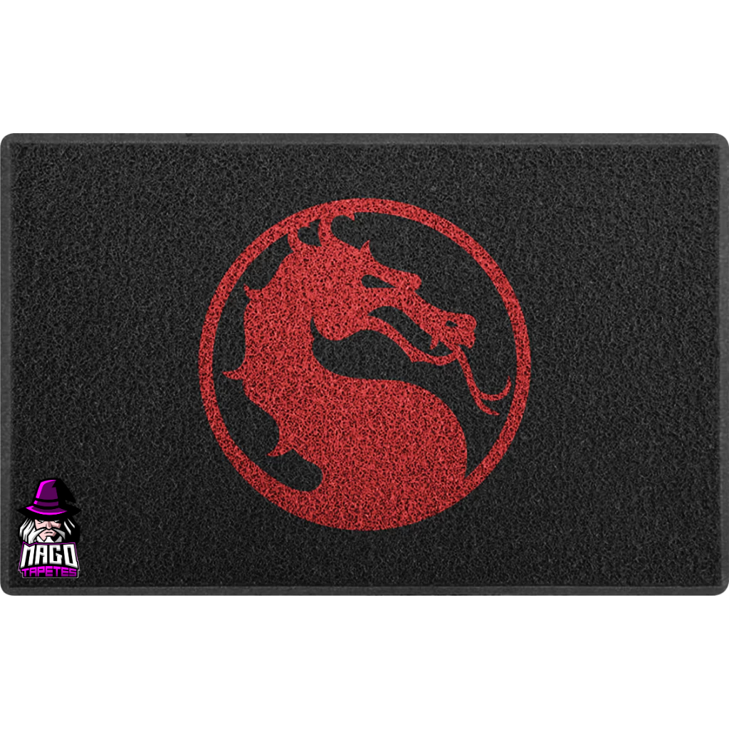 Tapete Capacho Mortal Kombat Decoração Porta Casa Apartamento