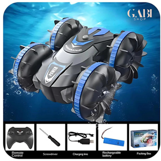 Carrinho Controle Remoto Carro Brinquedo Acrobático Anfíbio GABI SHOP