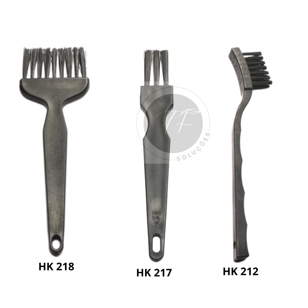 Pincel Anti-estático e Escova Kit 3 Peças Hikari em Oferta na Shopee