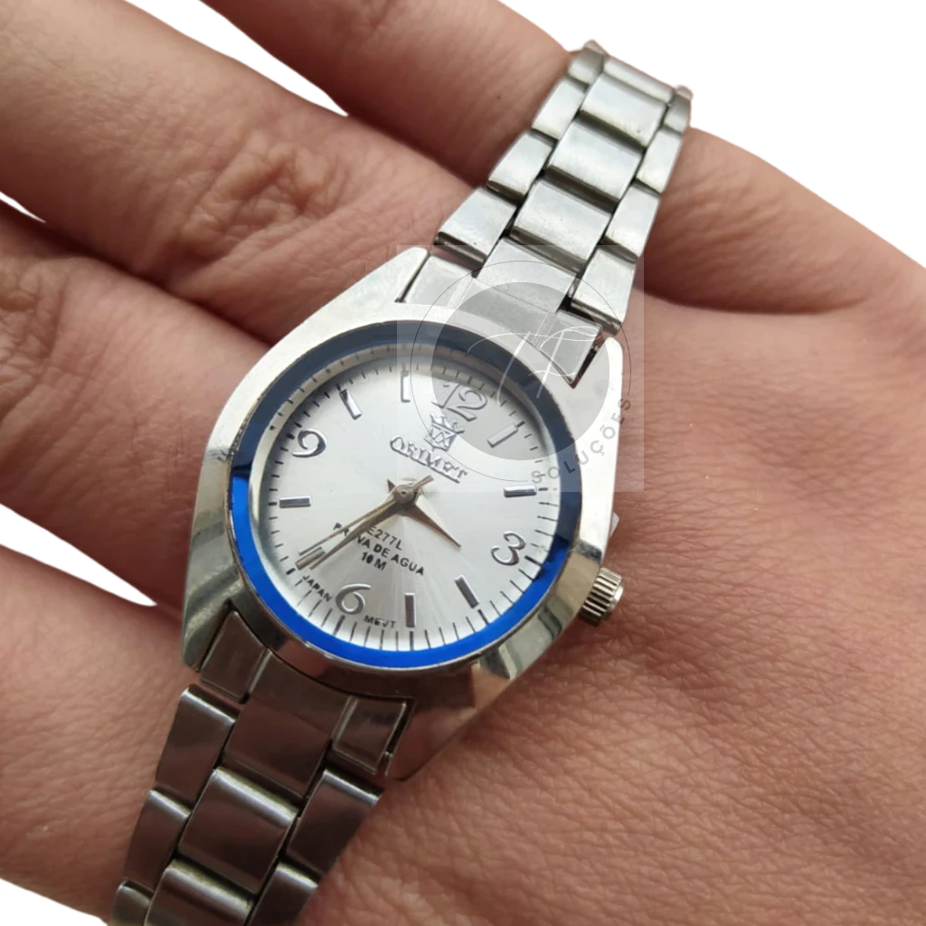 Relógio de Pulso Infantil Minimalista Aço Dourado Prata Analógico Menino e Menina em Oferta na Shopee