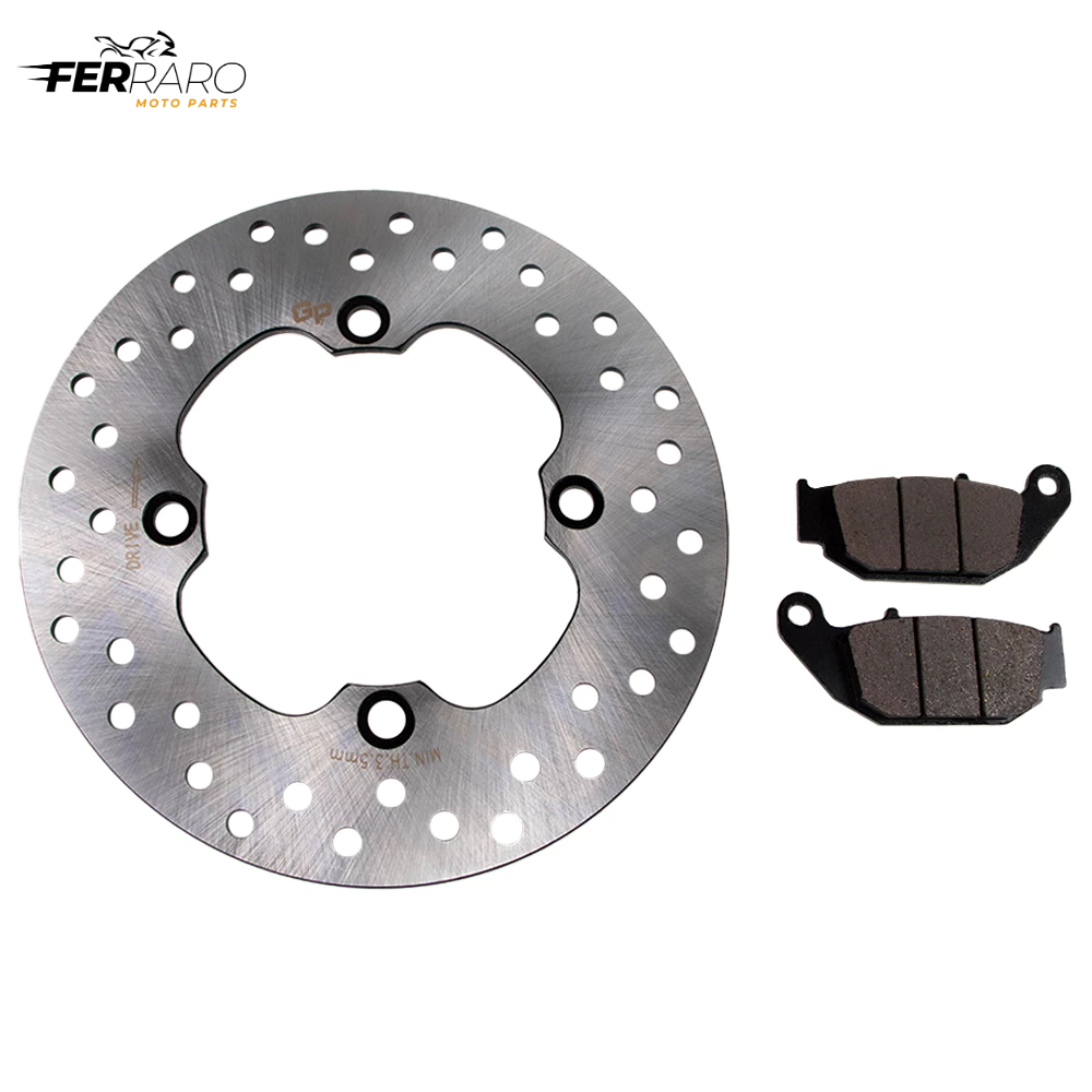 DISCO C/ PASTILHA DE FREIO TRASEIRO GP7 BROS 160 - XRE 190