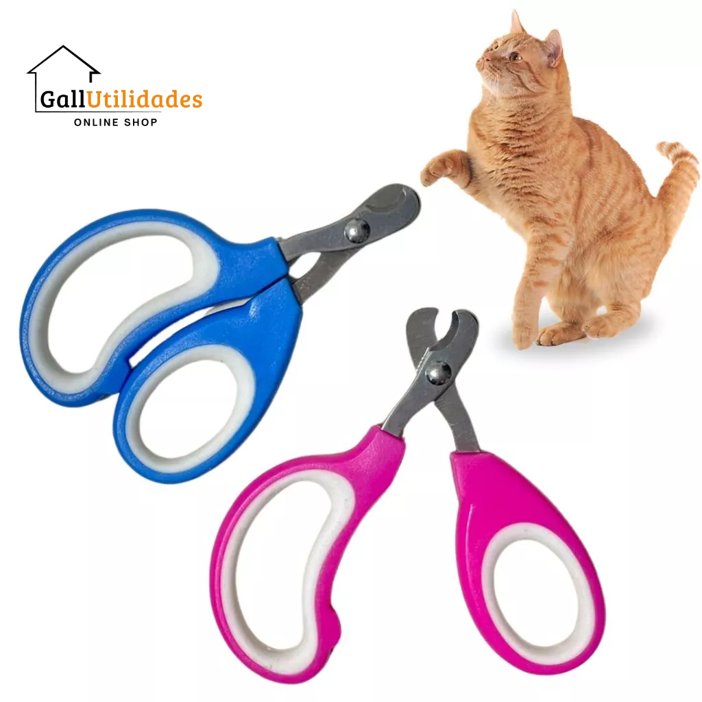 Cortador de Unha Gato Alicate Corta Unha de Pet Gato Cão Filhote Hamster