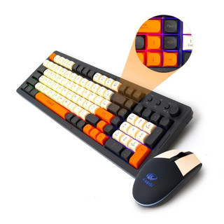 Kit Teclado Mouse Gamer KEEDI-TEC814 Membrana LED USB Controlador Volume em Oferta na Shopee