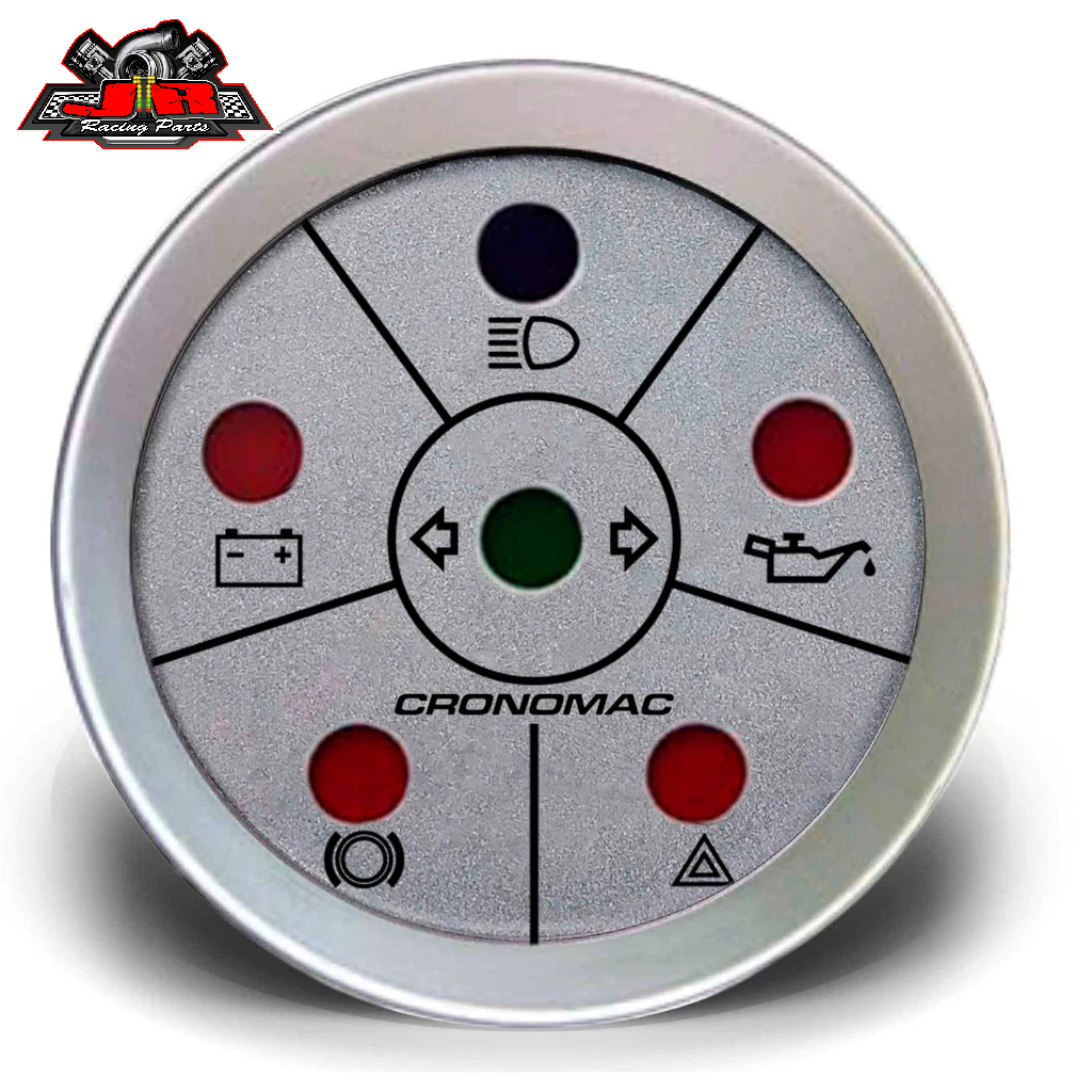 Manômetro Sinaleira 52Mm Elйtrica Racing Cronomac