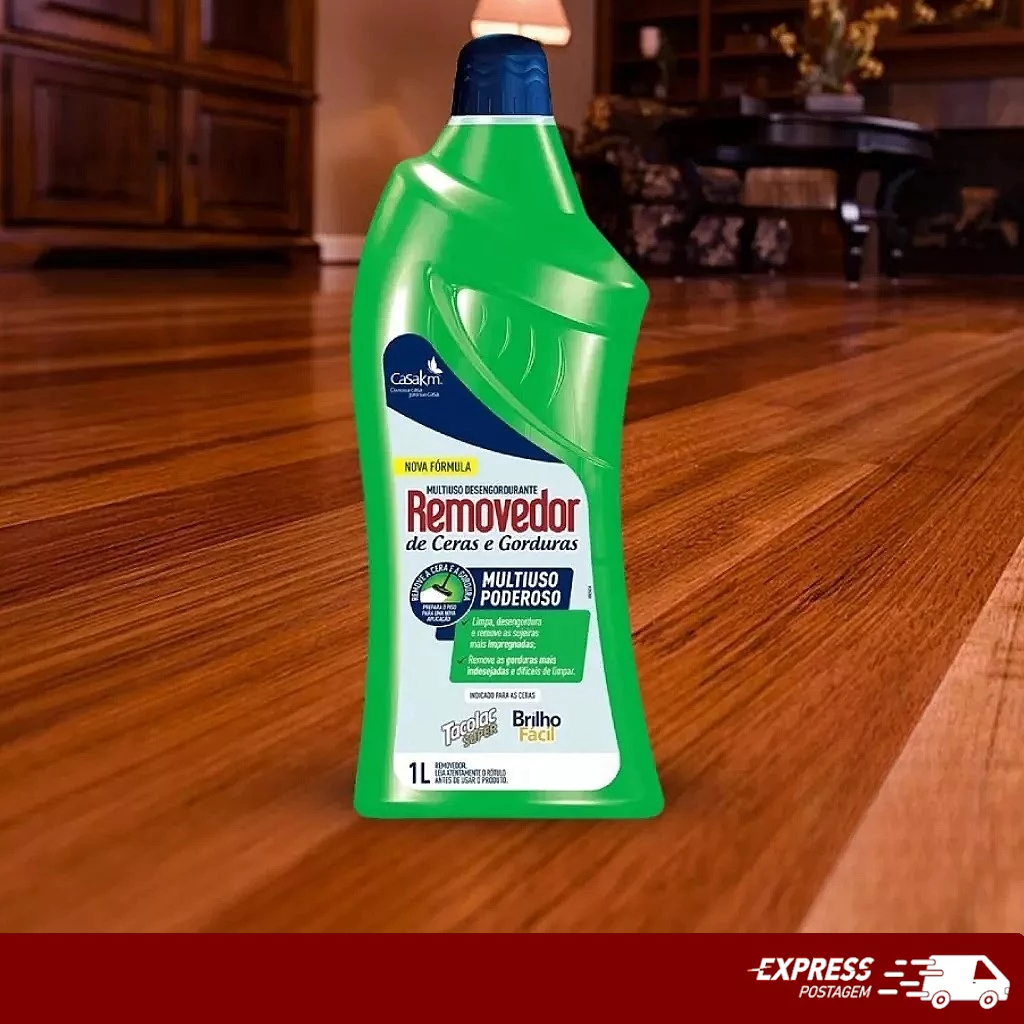 Removedor de ceras Brilho Fácil Tacolac 1 litro pronto uso CasaKm em Oferta na Shopee