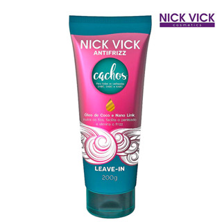 Leave-in Cachos Nick Vick Antifrizz 200g em Oferta na Shopee