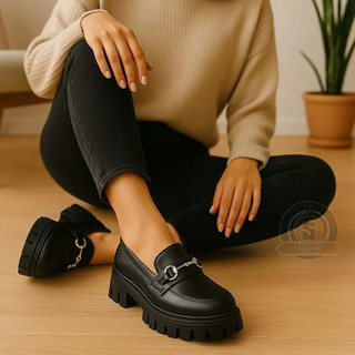 Sapatilha Mocassim Sapato Oxford Blogueira Moda Lançamento Snapshoes